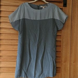 Sailboat print mini dress